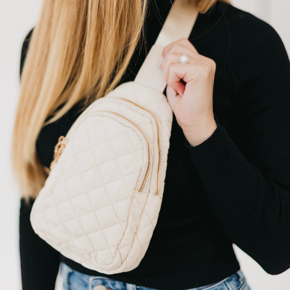Pinelope Puffer Sling Bag