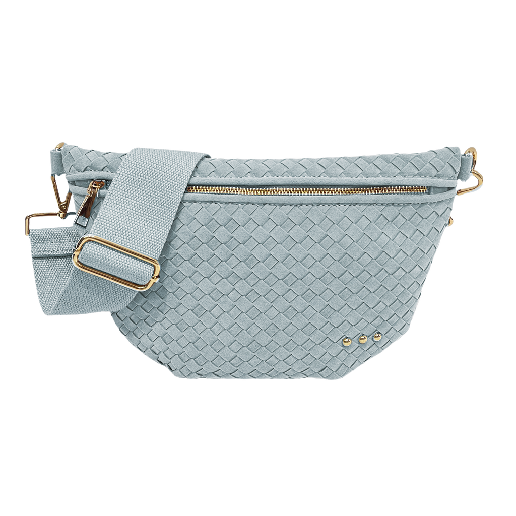 Suede Westlyn Woven Bum Bag