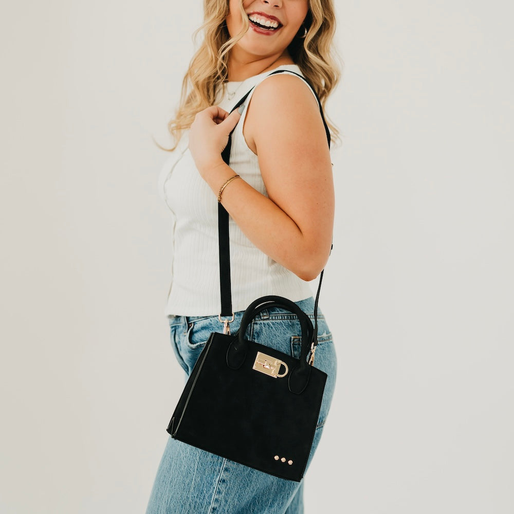 Nixie Nubuck Small Tote