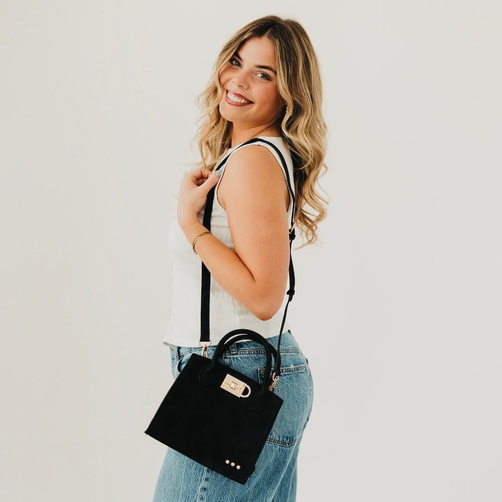 Nixie Nubuck Small Tote