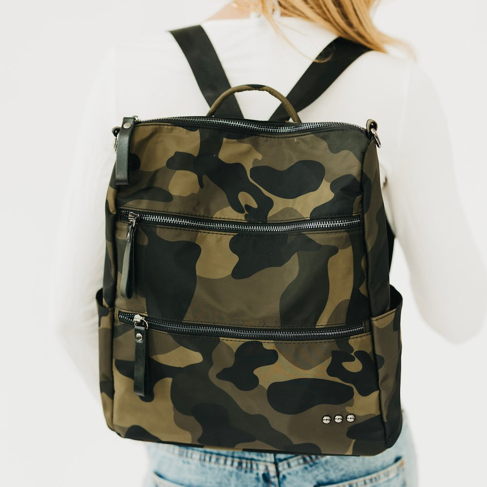 Nori Nylon Purse Backpack