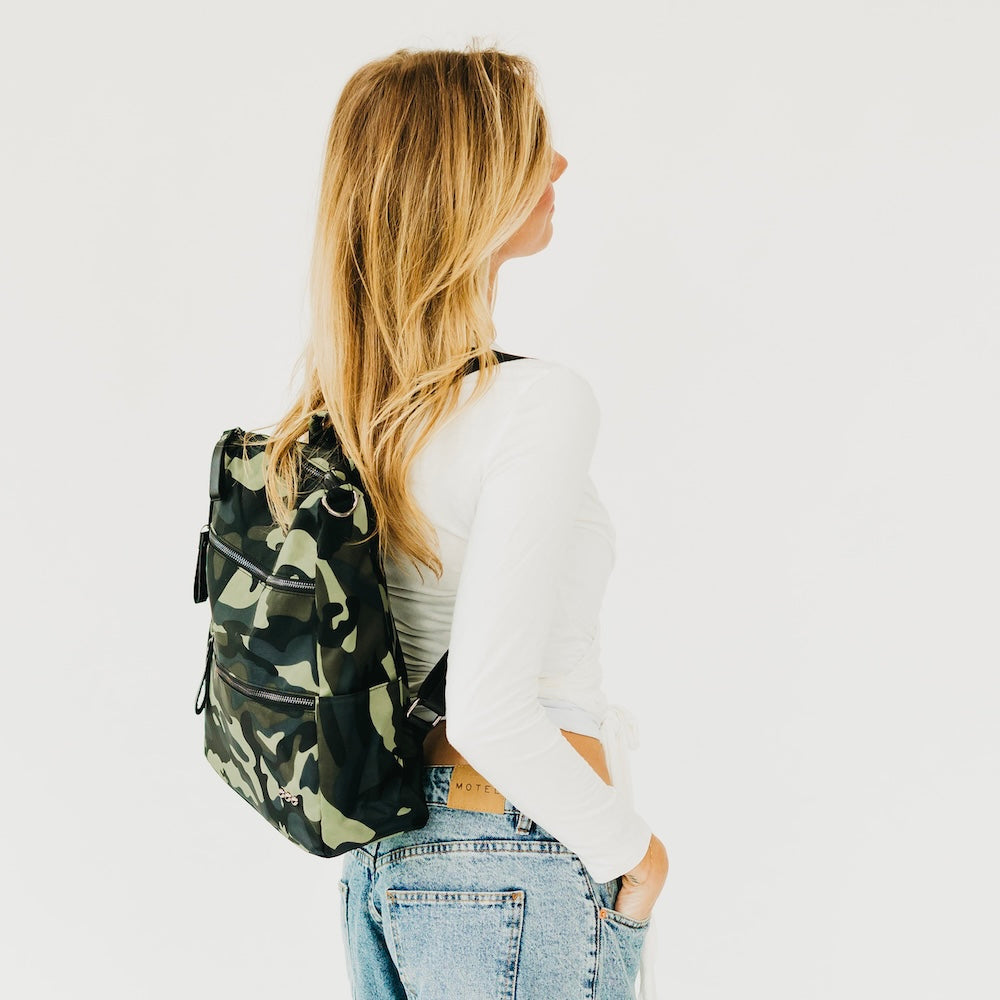 Nori Nylon Purse Backpack