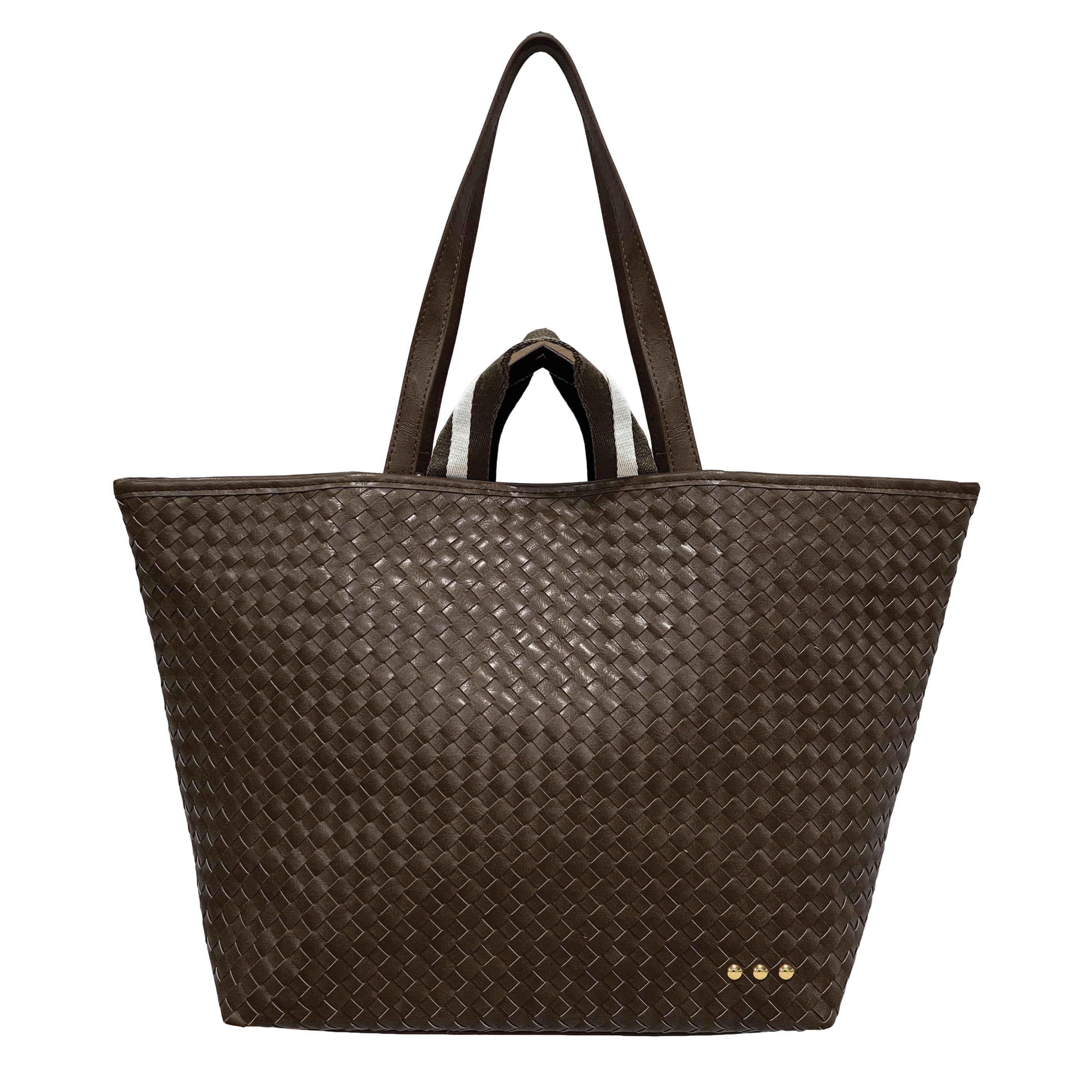 Woven Tiffany Organizer Tote Bag