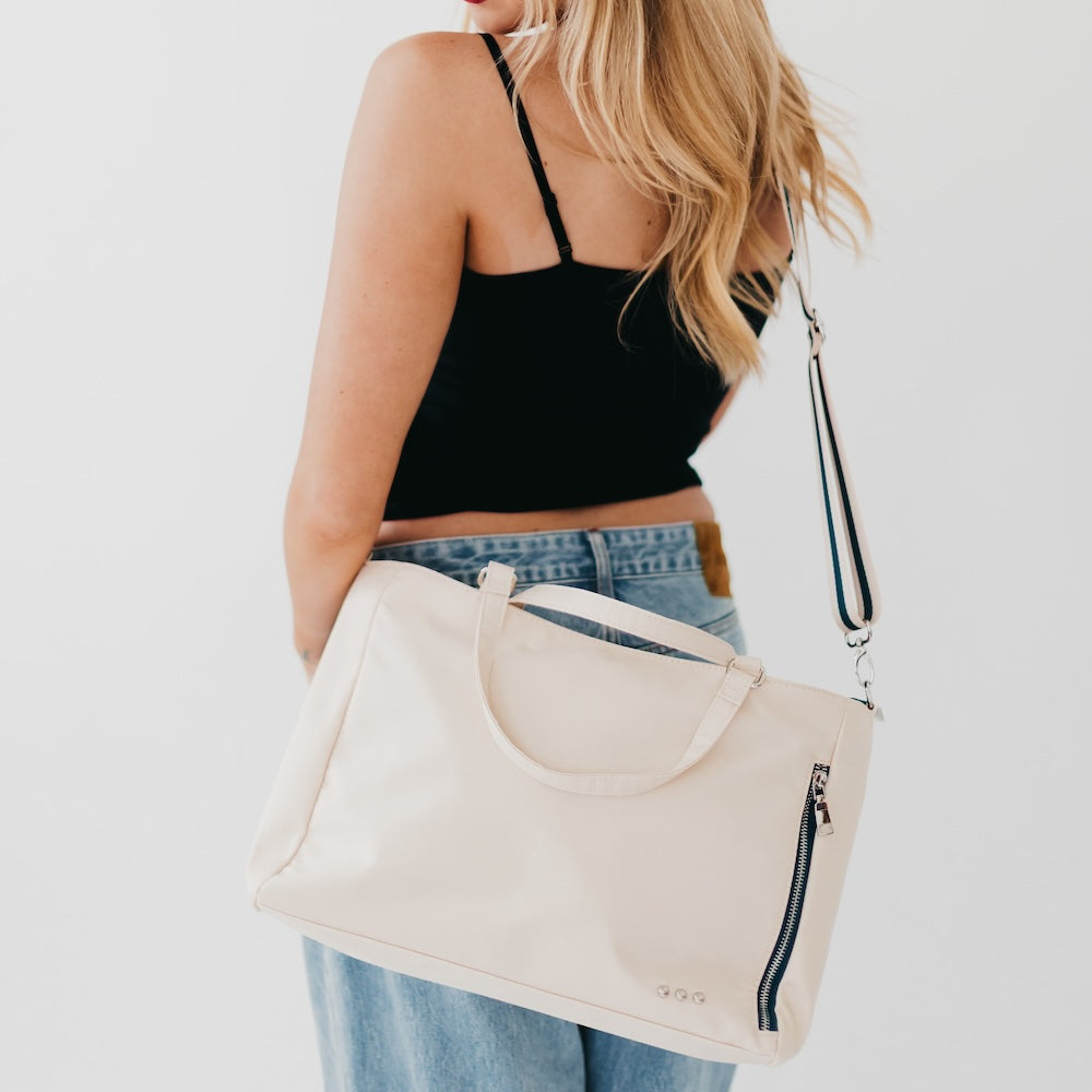 Nina Nylon Organizer Tote Bag