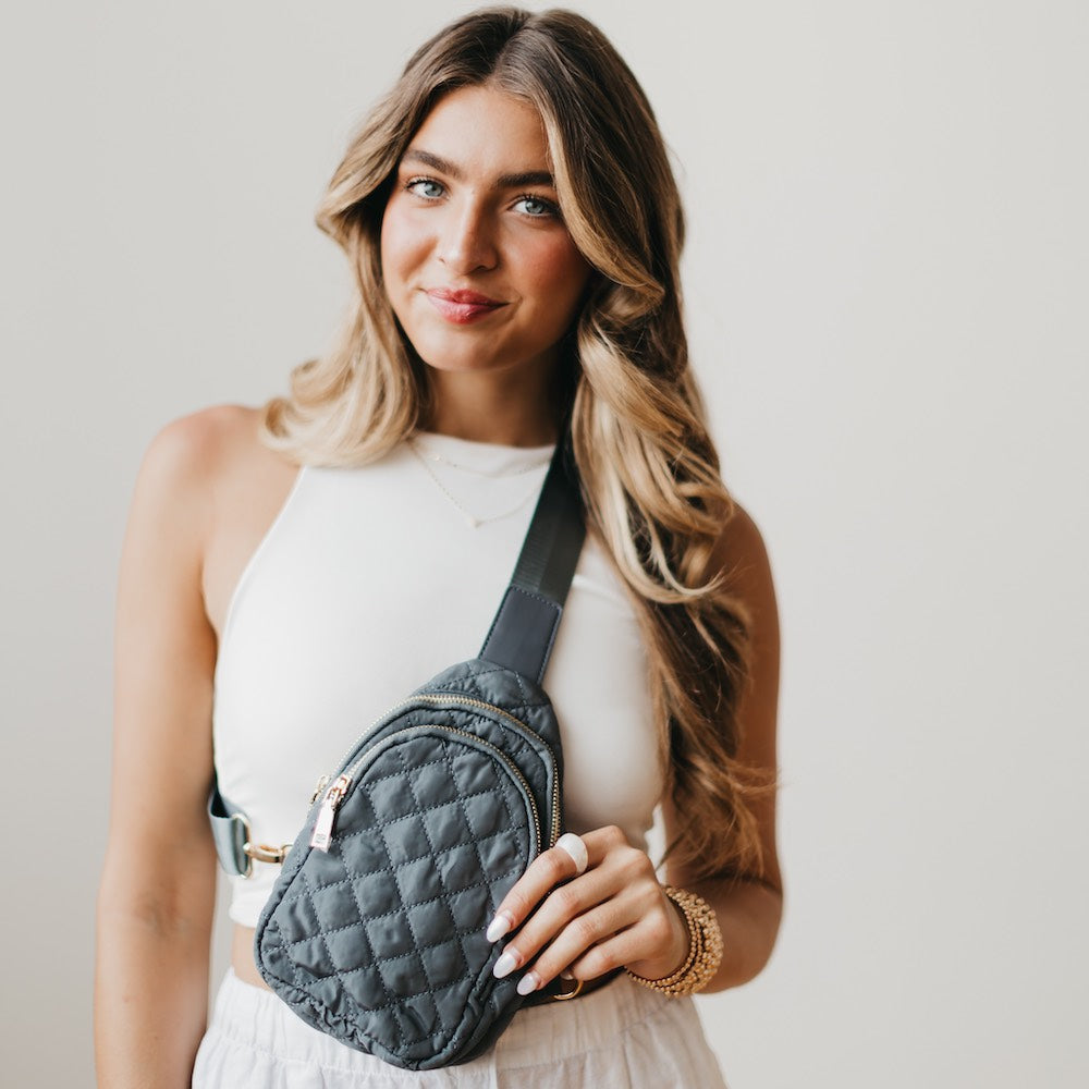 Pinelope Puffer Sling Bag