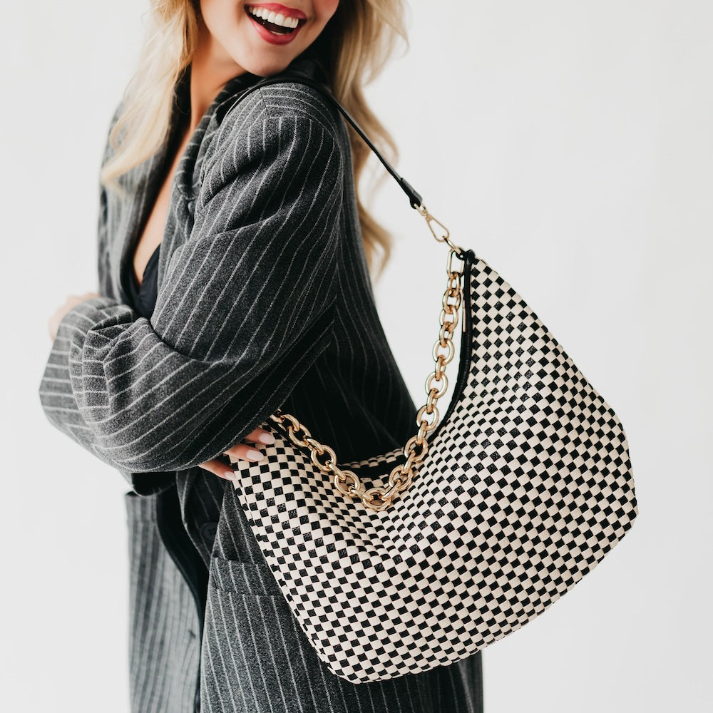 Sienna Slouchy Woven Shoulder Bag - NEW COLORS!